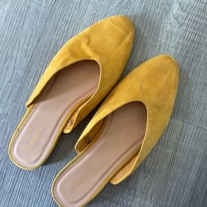 Bright and cute slip on shoes
